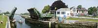 Again, we think this little draw bridge is in the harbor town of Cape Ann in Massachusetts