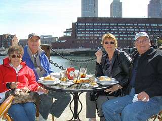 Boston Harbor, Marilyn, Don, Marge and George